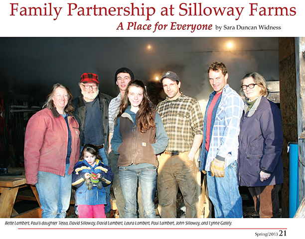 Family Partnership at Silloway Farms