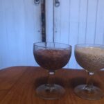 photo of 2 cups of pudding with chia seeds